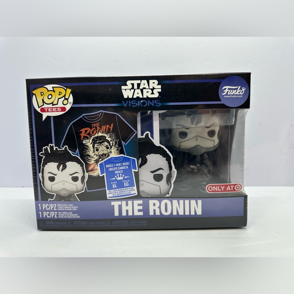 FUNKO POP Tees STAR WARS‎ VISIONS Ronin - comes with Unisex XL Tee